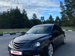 2007 Mazda 3 I (BK) Рестайлинг, чёрный, 670000 рублей, вид 2