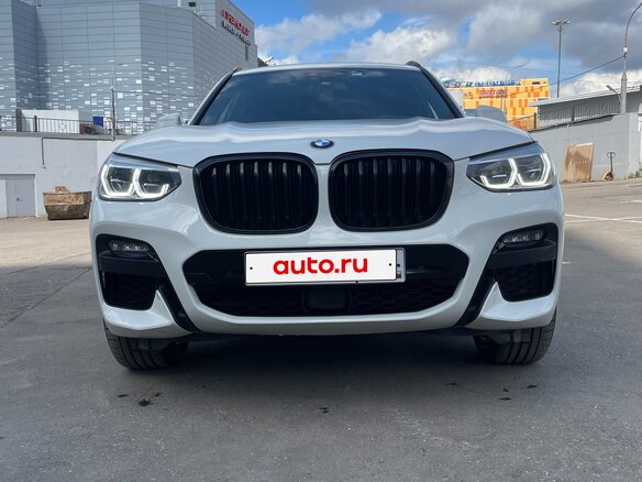 2021 BMW X3 30d xDrive III (G01), белый - вид 2