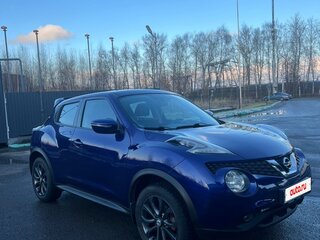 2014 Nissan Juke I Рестайлинг, синий, 1449000 рублей, вид 1