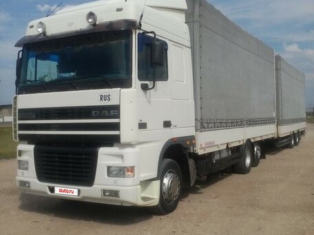 2002 DAF 95XF, белый, 2500000 рублей, вид 1
