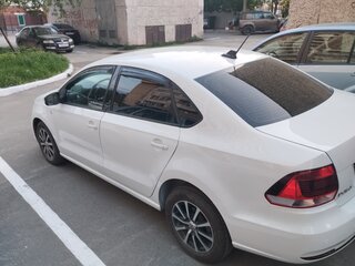 2018 Volkswagen Polo V Рестайлинг, белый, 1150000 рублей, вид 5