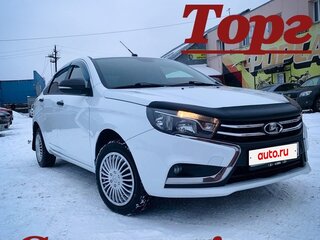 2017 Lada (ВАЗ) Vesta I, белый, 800000 рублей, вид 1