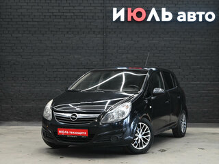 2008 Opel Corsa D, чёрный, 250000 рублей, вид 1