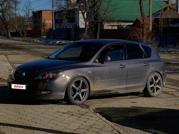 2008 Mazda 3 I (BK) Рестайлинг, серый, 740000 рублей - вид 13