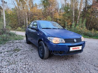 2007 Fiat Albea I Рестайлинг, синий, 180000 рублей, вид 4