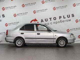 2008 Hyundai Accent ТагАЗ II, серебристый, 339000 рублей, вид 5