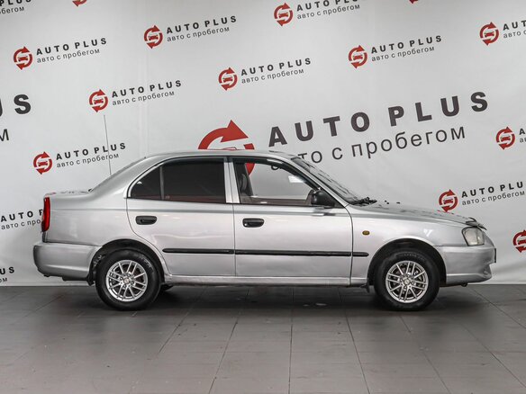 2008 Hyundai Accent ТагАЗ II, серебристый - вид 4