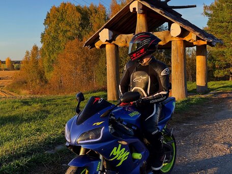 1999 Yamaha YZF-R1, синий, 660000 рублей, вид 5