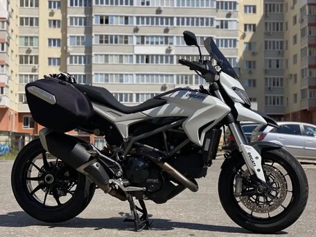 2013 Ducati Hyperstrada, белый, 590000 рублей, вид 1