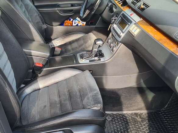 2008 Volkswagen Passat B6, чёрный, 750000 рублей - вид 16