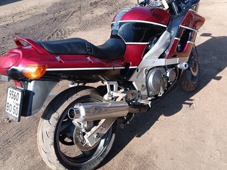 1996 Kawasaki ZZR 400, красный, 220000 рублей, вид 2
