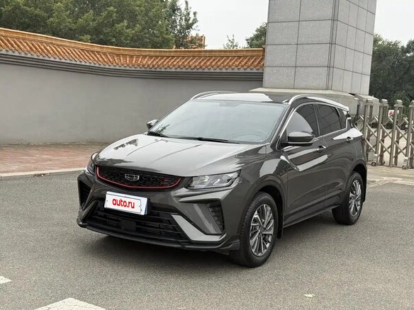 2022 Geely Binyue I Рестайлинг, серый, 1328000 рублей - вид 2