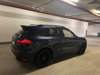 2010 Porsche Cayenne Turbo II (958), синий, 1980000 рублей, вид 3