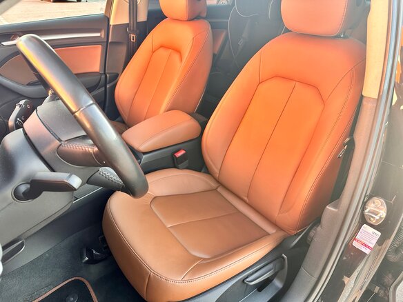 2014 Audi A3 III (8V), коричневый, 1725000 рублей - вид 20