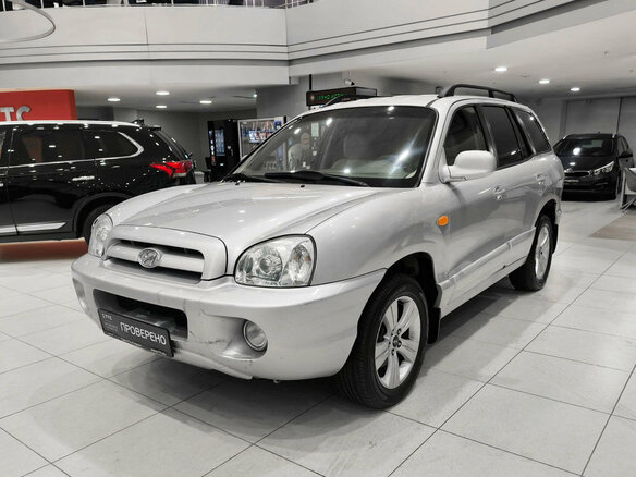 2007 Hyundai Santa Fe Classic Classic, серебристый