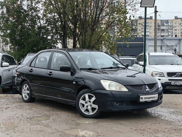 2004 Mitsubishi Lancer IX, чёрный, 149000 рублей - вид 3