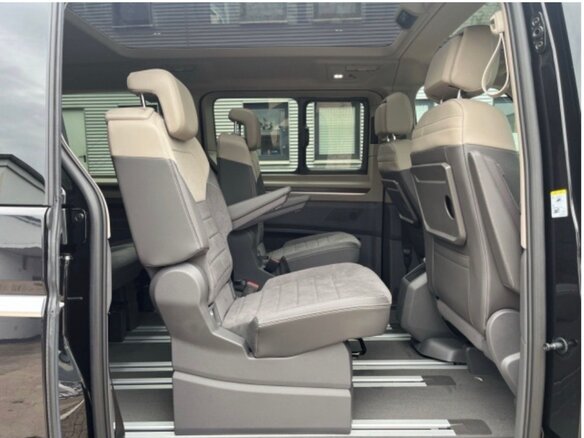 2025 Volkswagen Multivan Long T7, чёрный - вид 8