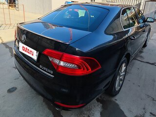 2014 Skoda Superb II Рестайлинг, чёрный, 890000 рублей, вид 2