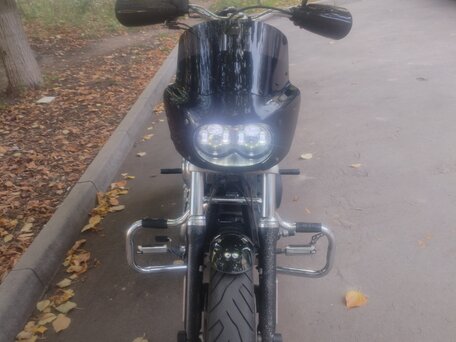 2012 Harley-Davidson Fat Bob, чёрный, 750000 рублей, вид 2