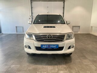 2012 Toyota Hilux VII Рестайлинг, белый, 1526000 рублей, вид 2