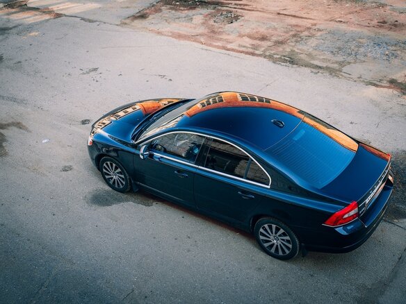 2010 Volvo S80 II, синий, 1150000 рублей - вид 6