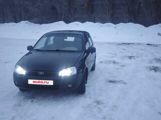 2012 Lada (ВАЗ) Kalina I, чёрный, 250000 рублей, вид 2