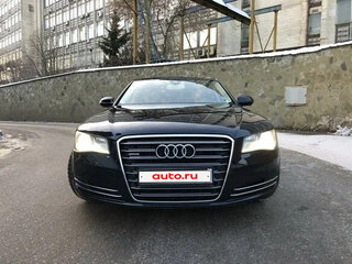 2013 Audi A8 Long III (D4), чёрный, 1550000 рублей, вид 2