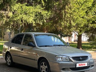 2008 Hyundai Accent ТагАЗ II, бежевый, 350000 рублей, вид 4