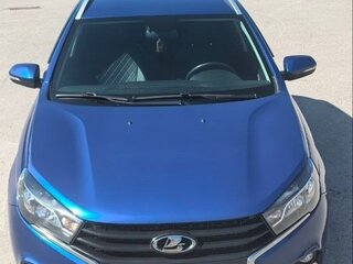 2021 Lada (ВАЗ) Vesta SW I, синий, 1087000 рублей, вид 2