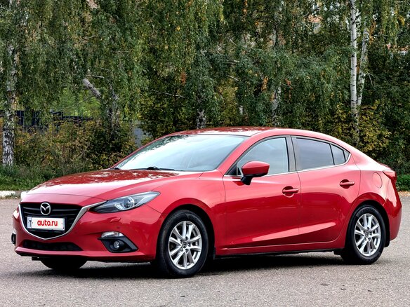 2014 Mazda 3 III (BM), красный