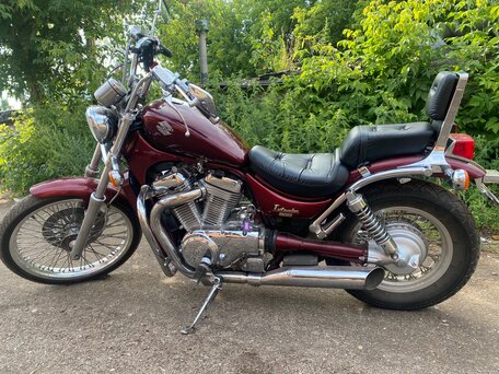 1994 Suzuki Intruder VS800, пурпурный, 350000 рублей, вид 1