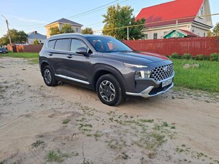 2021 Hyundai Santa Fe IV Рестайлинг, серый, 3270000 рублей, вид 4