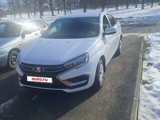 2024 Lada (ВАЗ) Vesta I Рестайлинг (NG), белый, 1400000 рублей, вид 2