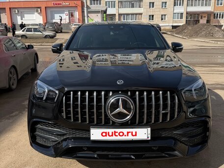 2021 Mercedes-Benz GLE Coupe AMG 53 AMG II (C167), чёрный, 9150000 рублей, вид 2