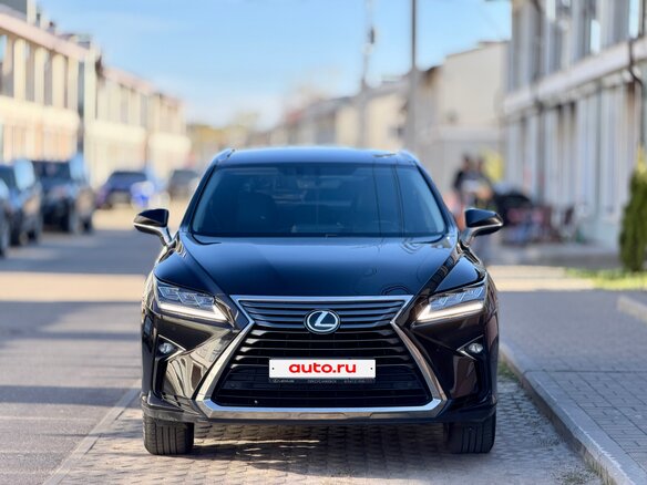 2016 Lexus RX 200t IV, чёрный, 3000000 рублей - вид 1