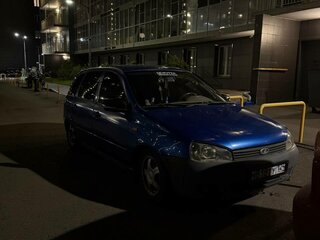 2009 Lada (ВАЗ) Kalina I, синий, 280000 рублей, вид 1