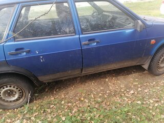 2004 Lada (ВАЗ) 21099, синий, 85000 рублей, вид 4