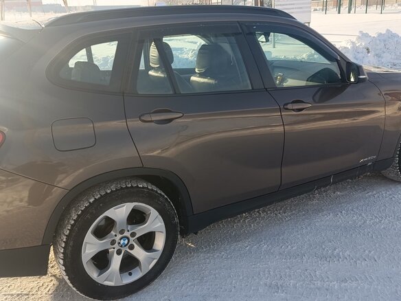 2014 BMW X1 20d I (E84) Рестайлинг, коричневый, 1510000 рублей - вид 1