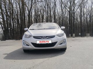 2015 Hyundai Elantra V (MD) Рестайлинг, серебристый, 1280000 рублей, вид 2