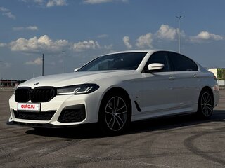 2021 BMW 5 серии 520d xDrive VII (G30/G31/G38) Рестайлинг, белый, 4100000 рублей, вид 1