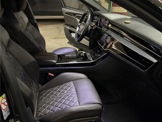 2019 Audi A8 Long 45 TDI IV (D5), чёрный, 5050000 рублей, вид 4