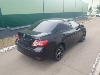 2012 Toyota Corolla X (E140, E150) Рестайлинг, чёрный, 1490000 рублей, вид 3