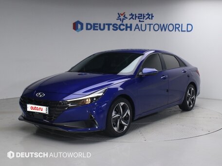 2023 Hyundai Avante VII, синий, 1850000 рублей, вид 1