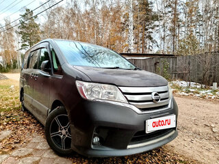 2011 Nissan Serena IV (C26), фиолетовый, 1250000 рублей, вид 5
