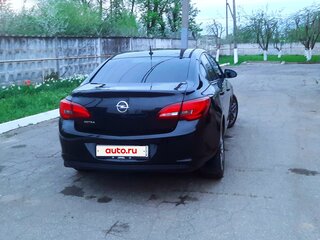 2012 Opel Astra J Рестайлинг, чёрный, 739000 рублей, вид 2