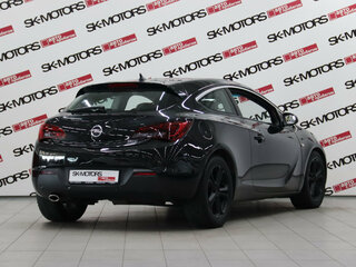 2013 Opel Astra GTC J Рестайлинг, чёрный, 825250 рублей, вид 4
