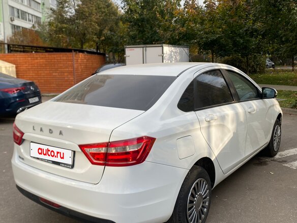 2021 Lada (ВАЗ) Vesta I, белый - вид 3