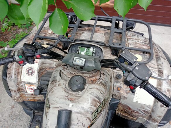 2008 Yamaha Grizzly 660, серый, 465000 рублей - вид 7