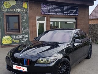 2012 BMW 5 серии 520i VI (F10/F11/F07), чёрный, 2300000 рублей, вид 2