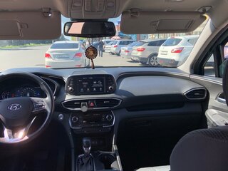 2019 Hyundai Santa Fe IV, чёрный, 3300000 рублей, вид 5